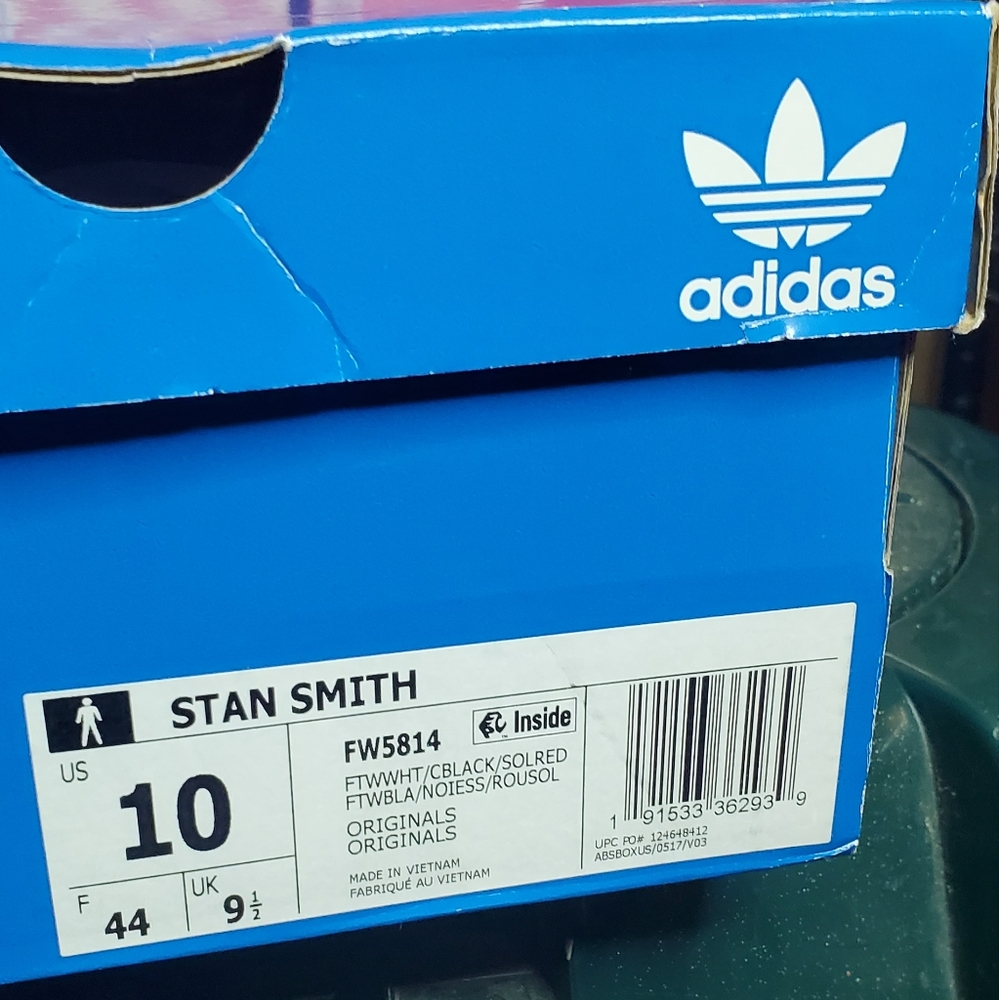 Adidas Stan Smith Sz 10